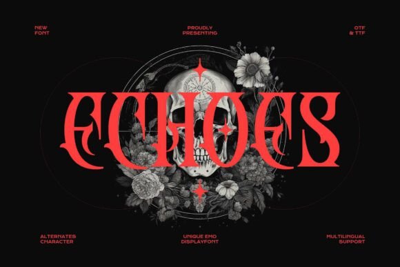 Boost Your Brand with Echoes: A Powerful Font for Small Businesses