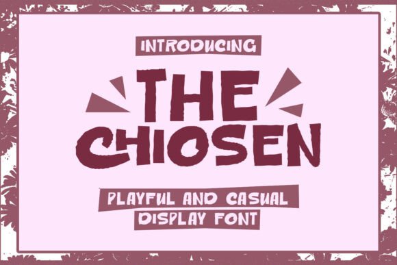 Chiosen: A Font That Speaks with Personality