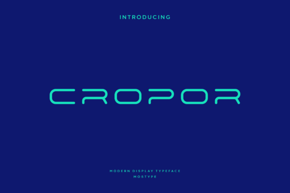 Cropor: The Font That Elevates Your Digital Brand