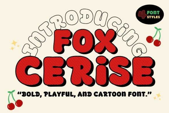 Font Choice That Adds Personality: Fox Cerise for Web Design
