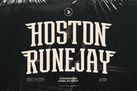 Font That Speaks Volumes: Hoston Runejay Condensed Display in Action
