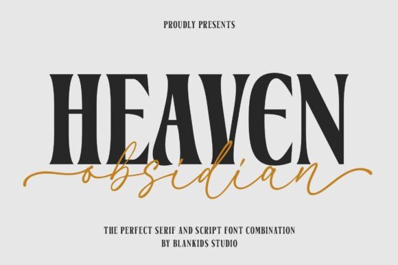 Heaven Obsidian: The Font That Elevates Your Campaigns