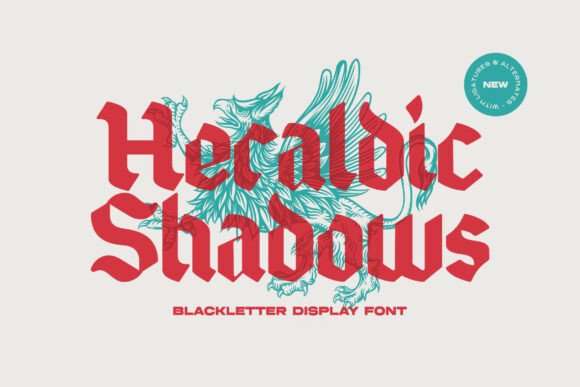 Heraldic Shadows: A Typeface for Dark Campaigns