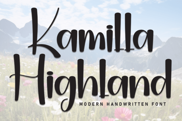 Kamilla Highland: A Font That Speaks with Grace