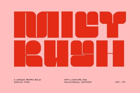 Mict Rush: A Bold Choice for Editorial Design