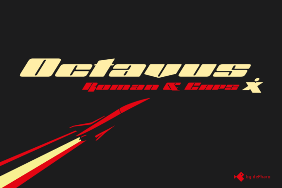 Octavus: A Bold Typeface for Dynamic Editorial Design