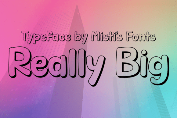 Really Big Font: A Bold Choice for Crafters and Product Creators