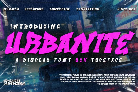 Urbanite: A Font That Speaks to the Maker’s Soul